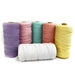 2mm Pastel Plus Macrame Rope Bundle 6 rolls