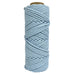 4mm Braided Macrame Cord 50mtr - Baby Blue