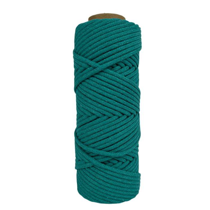 4mm Braided Macrame Cord 50mtr - Jade - Harry & Wilma