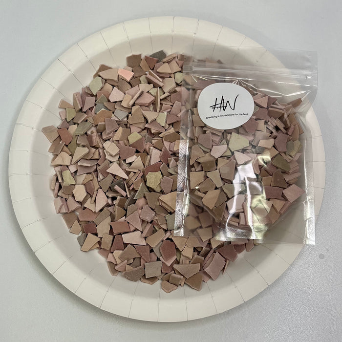 Eco Resin Terrazzo Chips Earth Tones