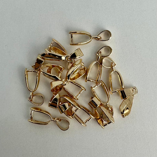 Large Bails Gold 15pcs (Nickel Free)