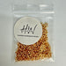 Crimp beads Gold 2mm (Nickel Free)
