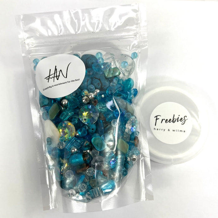 Bead Mix - Turquoise - Harry & Wilma