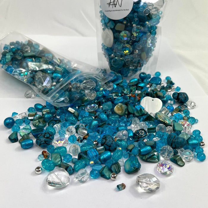 Bead Mix - Turquoise - Harry & Wilma