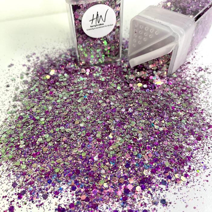 Brilliance Glitter - Poppy Purple Shift Brilliance 42g - Harry & Wilma