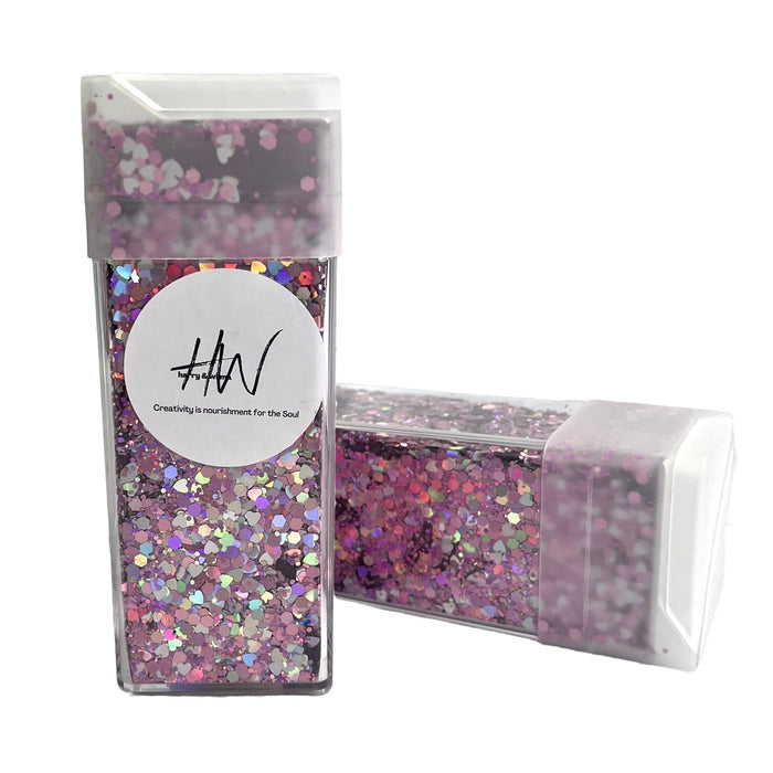 Chunky Glitter Large 125g Super Sparkle - Pretty in Pink - Harry & Wilma