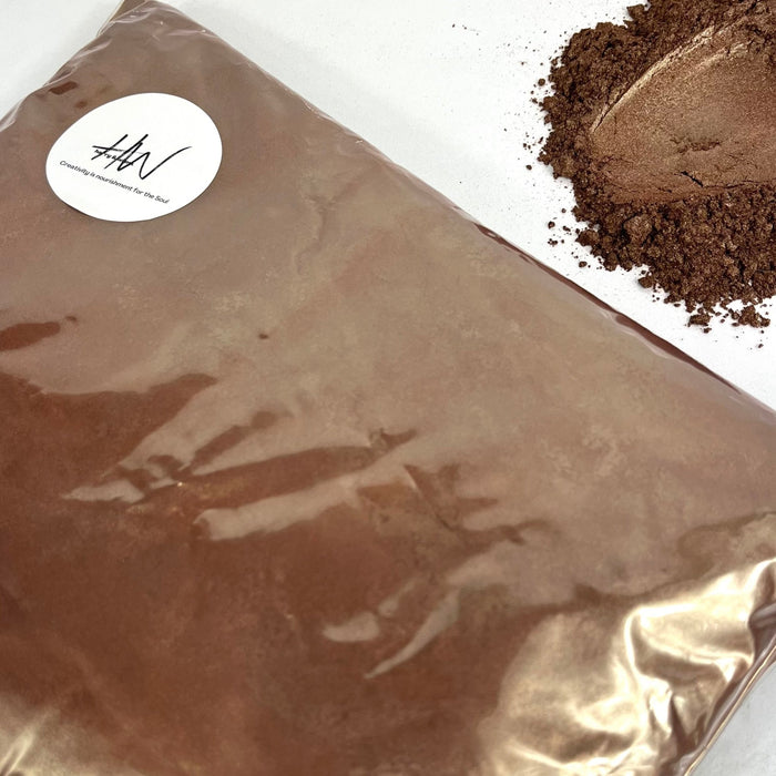 Coffee BULK Lustre Mica Powder 500g bag - Harry & Wilma