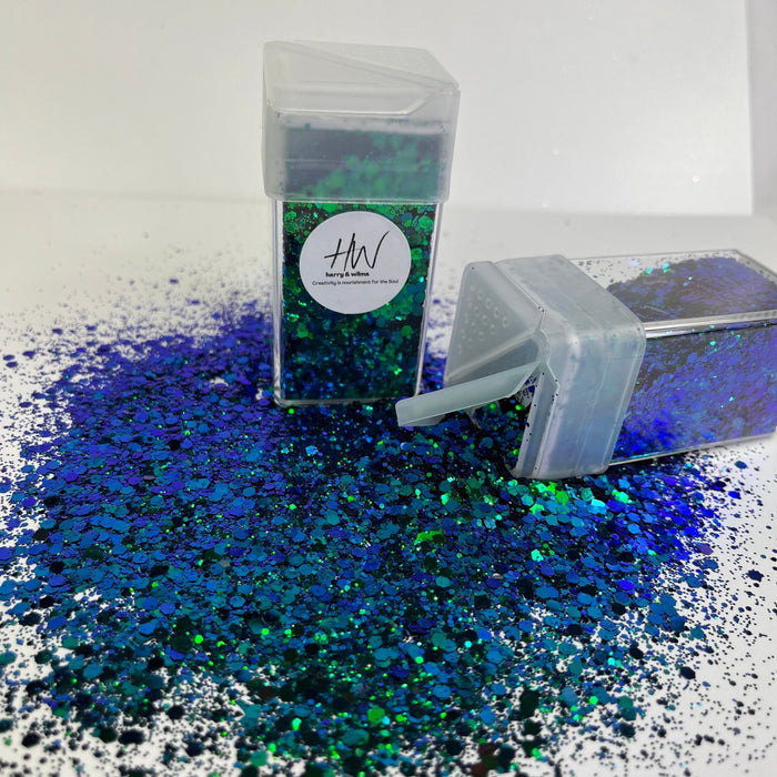 Colour Shifter Glitter - Blue Shifter 42g - Harry & Wilma