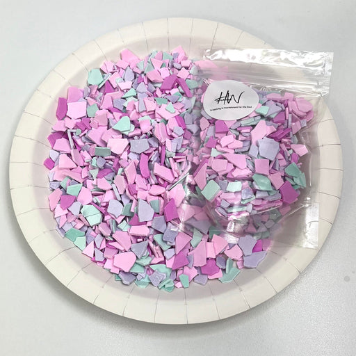 Eco Resin Terrazzo Chips Colour Polly’s Pastels - Harry & Wilma