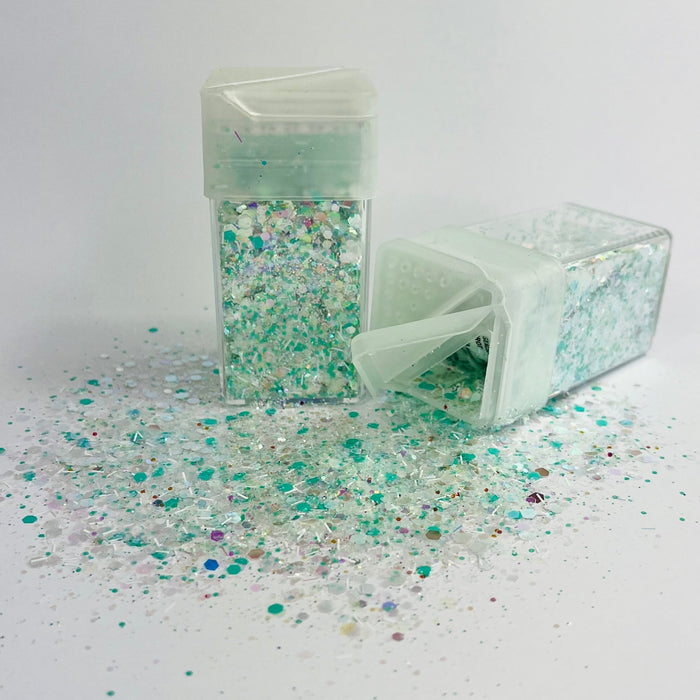 Glitter Pastel Spearmint 42g - Harry & Wilma