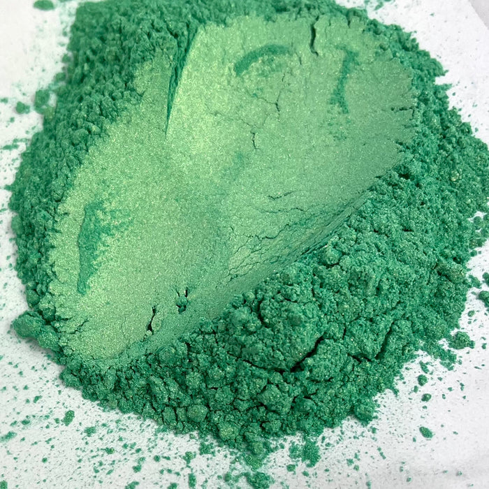 Green Gold Shimmer BULK Lustre Mica Powder 500g bag - Harry & Wilma