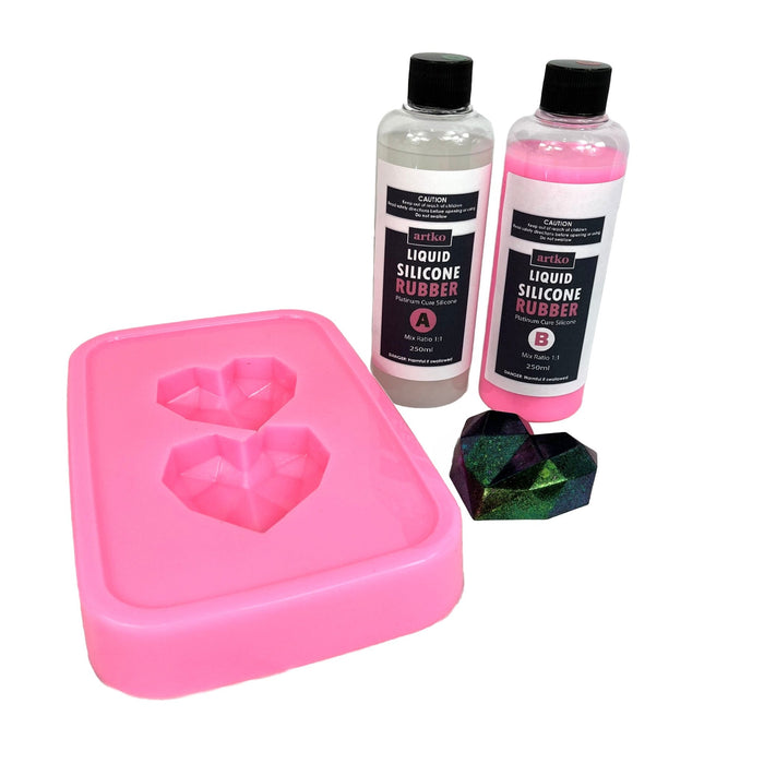 Liquid Silicone Rubber 500ml Kit - Harry & Wilma