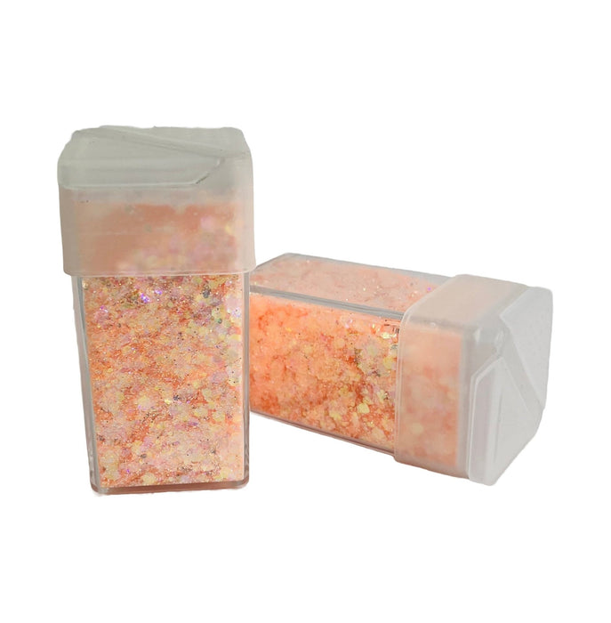 Pastel Chunky Orange Glitter 42g - Harry & Wilma