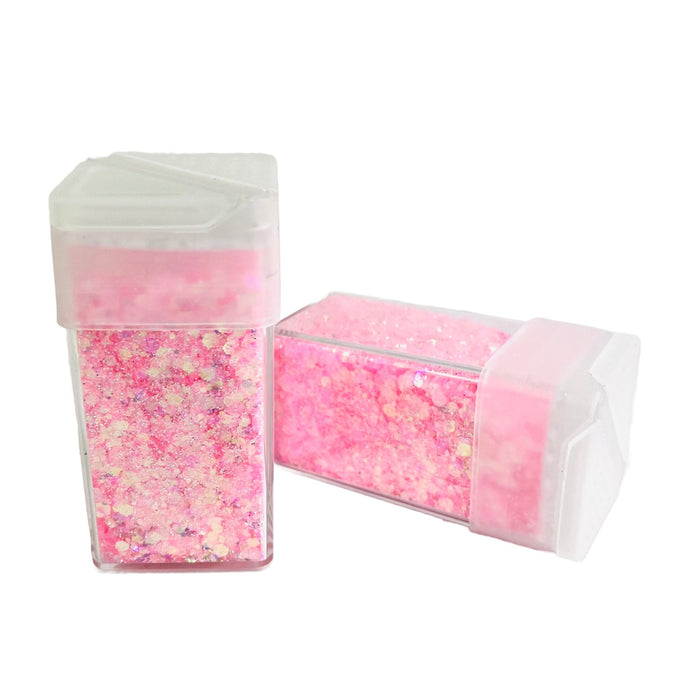 Pastel Chunky Pink Glitter 42g - Harry & Wilma