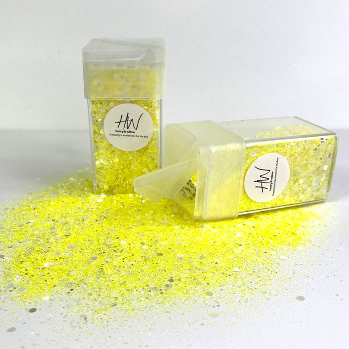 Pastel Sparkle Glitter - Lemonade 42g - Harry & Wilma