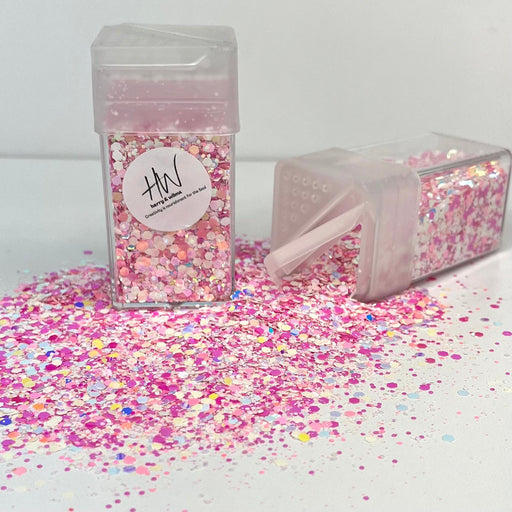 Pink Lustre Glitter Ultra Sparkle - Harry & Wilma