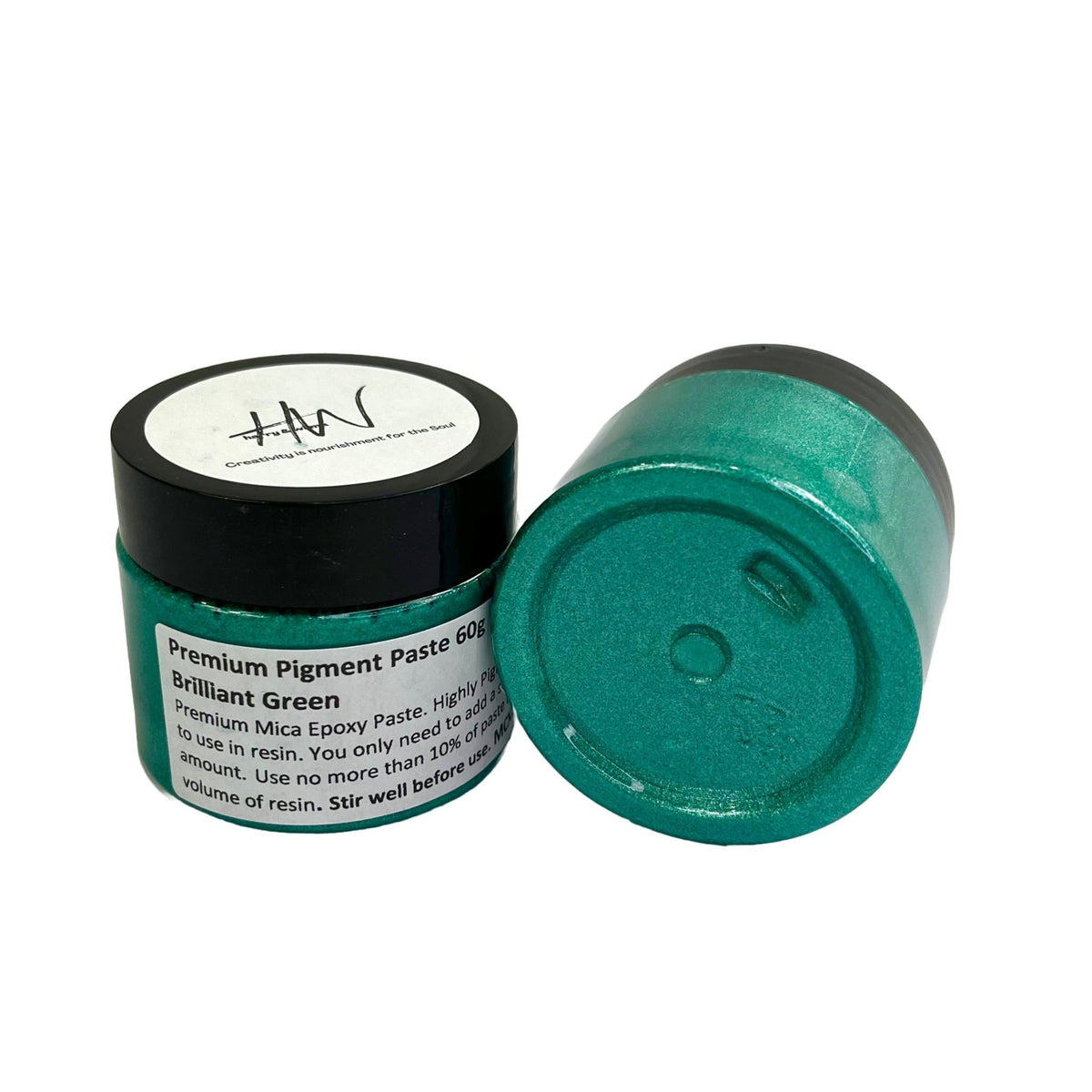 Premium Luster Pigment Paste 60g - Brilliant Green — Harry & Wilma