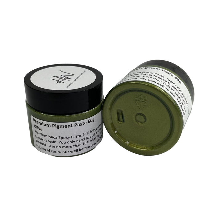 Premium Pigment Paste 60g - Olive - Harry & Wilma