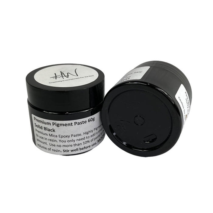 Premium Pigment Paste 60g - Solid Black - Harry & Wilma