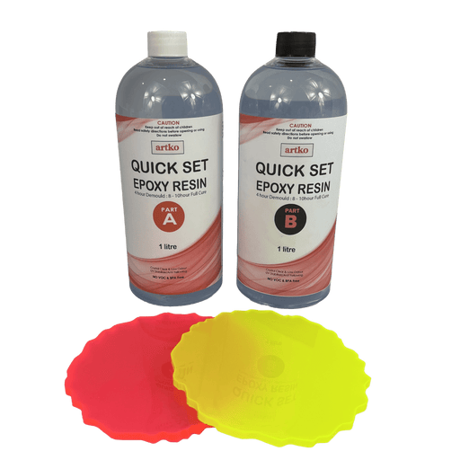 Quick Set Epoxy Resin - 2 litre kit - Harry & Wilma