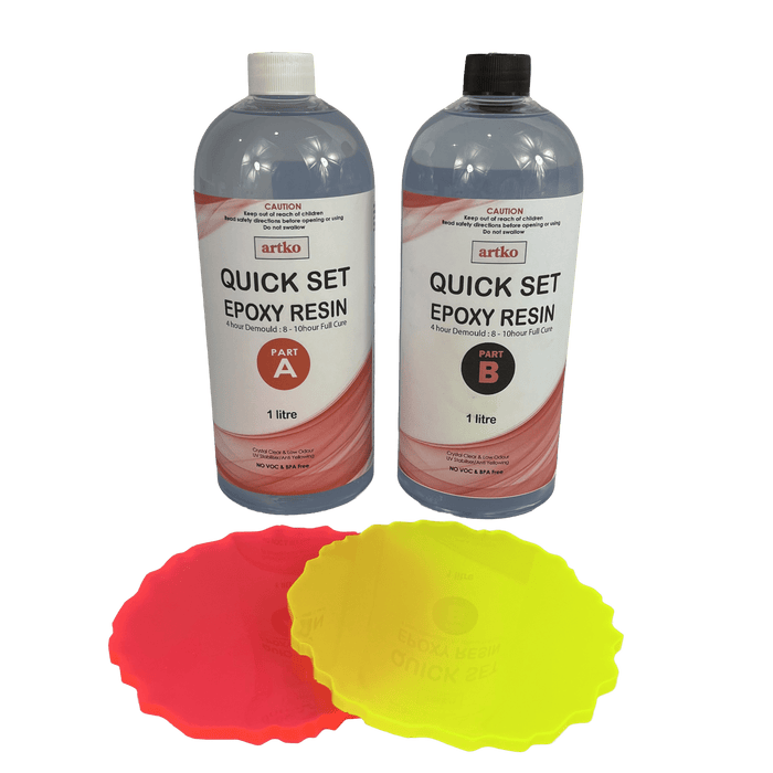 Quick Set Epoxy Resin - 2 litre kit - Harry & Wilma