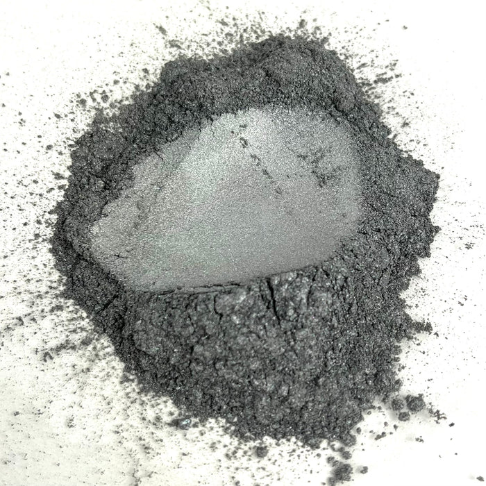 Silver Grey BULK Lustre Mica Powder 500g bag - Harry & Wilma