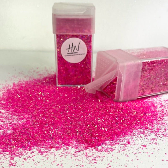 Super Bright Glitter - Hot Pink 42g - Harry & Wilma