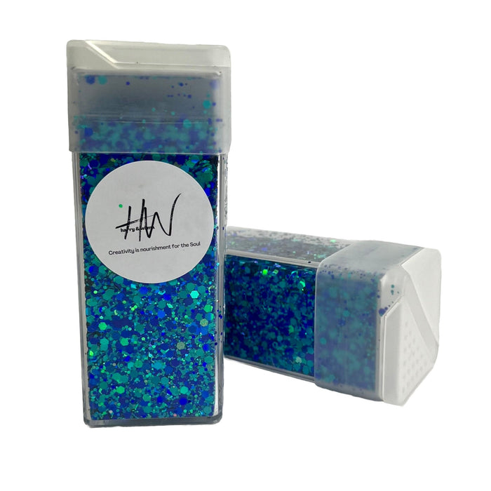 Super Sparkle Glitter Ocean Crush 130g Holographic - Harry & Wilma