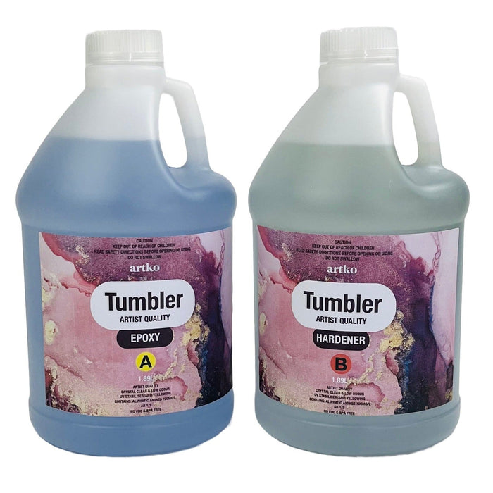 Tumbler Resin 3.78 litre kit - Harry & Wilma