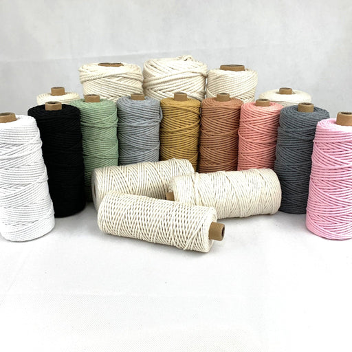 Natural twine, thickness 3 mm, 100 m/ 1 roll