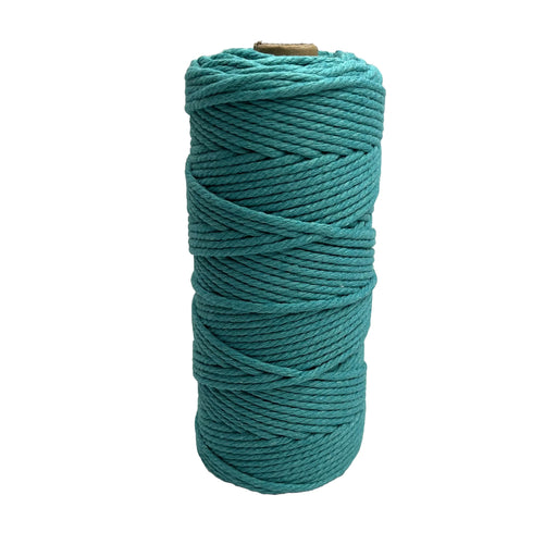 3mm Macrame Cotton Rope Jade 100mtr roll - Harry & Wilma