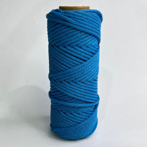 4mm Macrame Cord 50mtr roll - Blue - Harry & Wilma