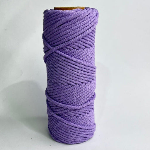 4mm Macrame Cord 50mtr roll - Lavender - Harry & Wilma