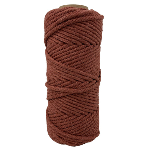 5mm Macrame Cord 50mtr Roll - Rust - Harry & Wilma