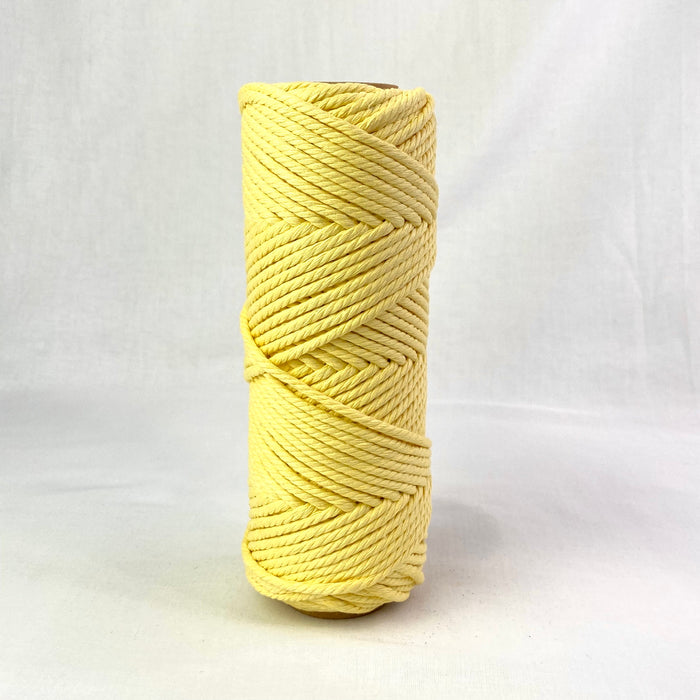 4mm Macrame Rope - Soft Yellow