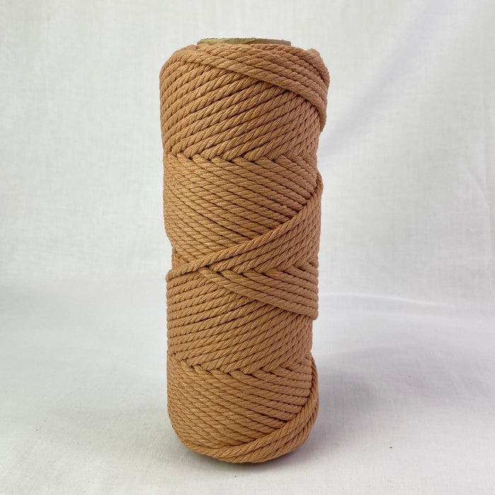 4mm Macrame Rope 50mtr roll - Brown