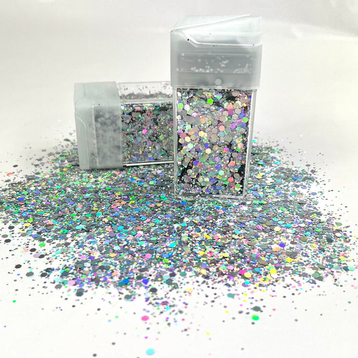 Chunky Glitter 42g Silver - Harry & Wilma