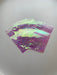 Holographic Rainbow Reflective Transparent Bag (100pcs) (12*18cm)