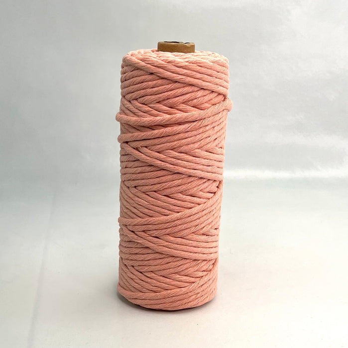 4mm SINGLE Strand Peach - 50mtr