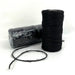 Jute Cord 2mm Black 100yd Roll