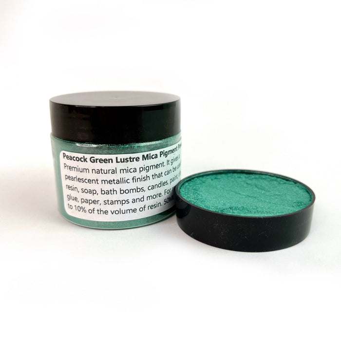 Peacock Green - Lustre Mica Powder - Harry & Wilma