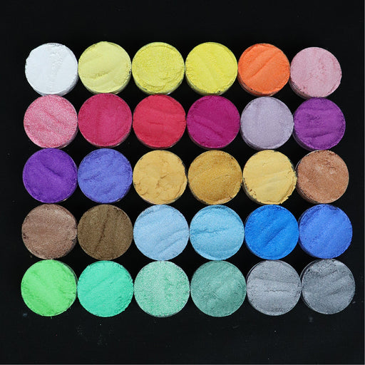 Nicpro 8 Color Chameleon Powder Pigment Set, Updated Mica Powder