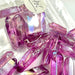 Semi Precious Crystal Points 100gms - Plum