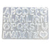 Silicone Mould - Alphabet Stylised Cats