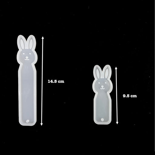 Silicone Resin Mould - Bunny Bookmarks Set of 2 - Harry & Wilma