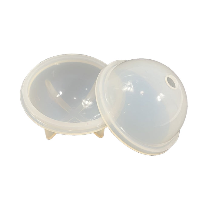 Silicone round ball 60mm two piece - Harry & Wilma