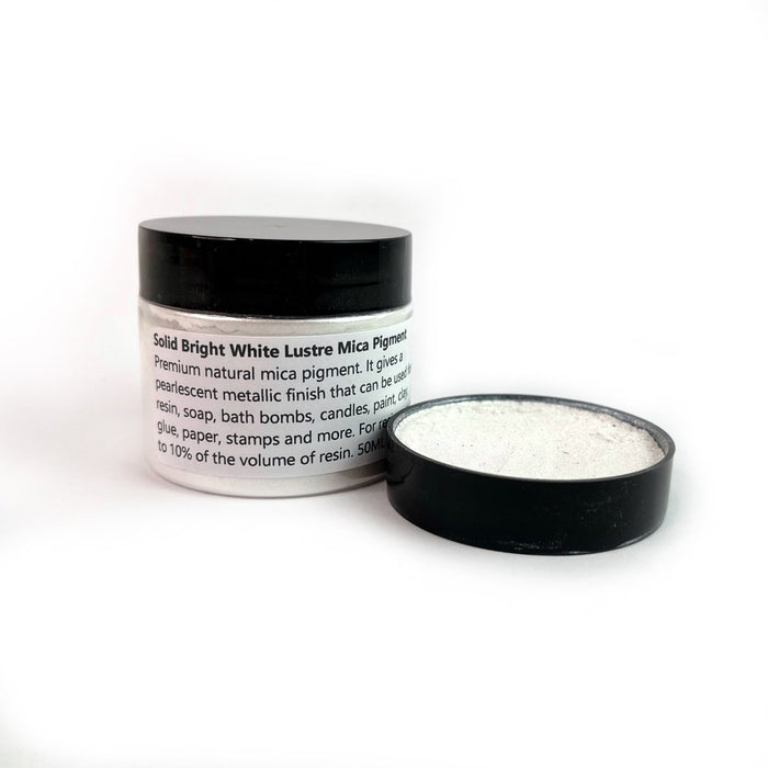 Solid Bright White - Lustre Mica Powder - Harry & Wilma